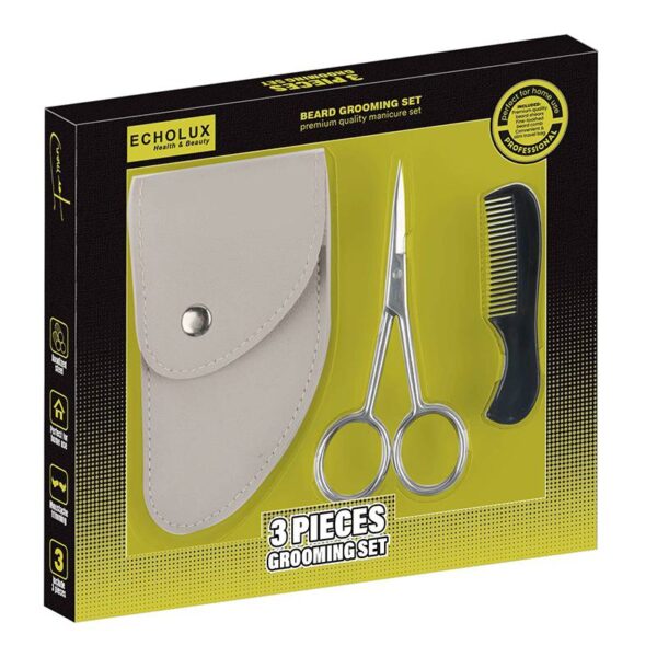 3 Pieces Grooming Set