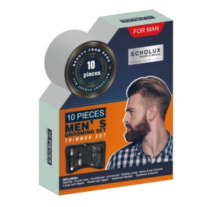10 Pieces Men's Grooming Trimmer Set