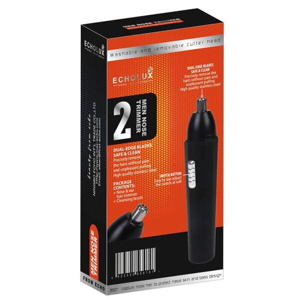 2 In 1 Electric Nose Hair Trimmer-1