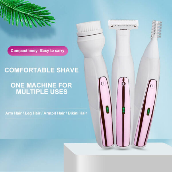 3 in 1 Mini Electric Professional Facial Cleaner