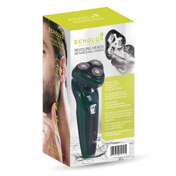 Men's Revoling Heads Rechargeable Shaver-1
