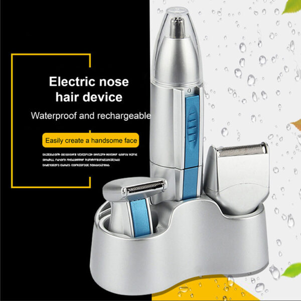 Multi-functional nose hair trimmer