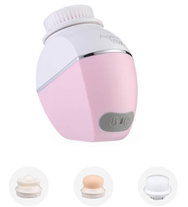 Soft Handheld Silicone Facial Cleansing Brush-2
