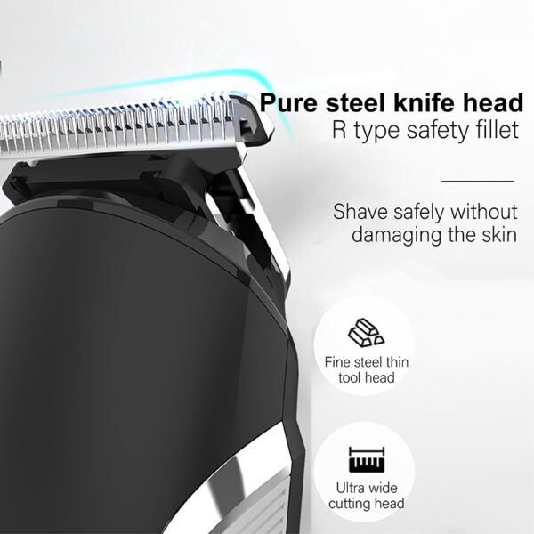 6 in 1 cordless barber clippers-1