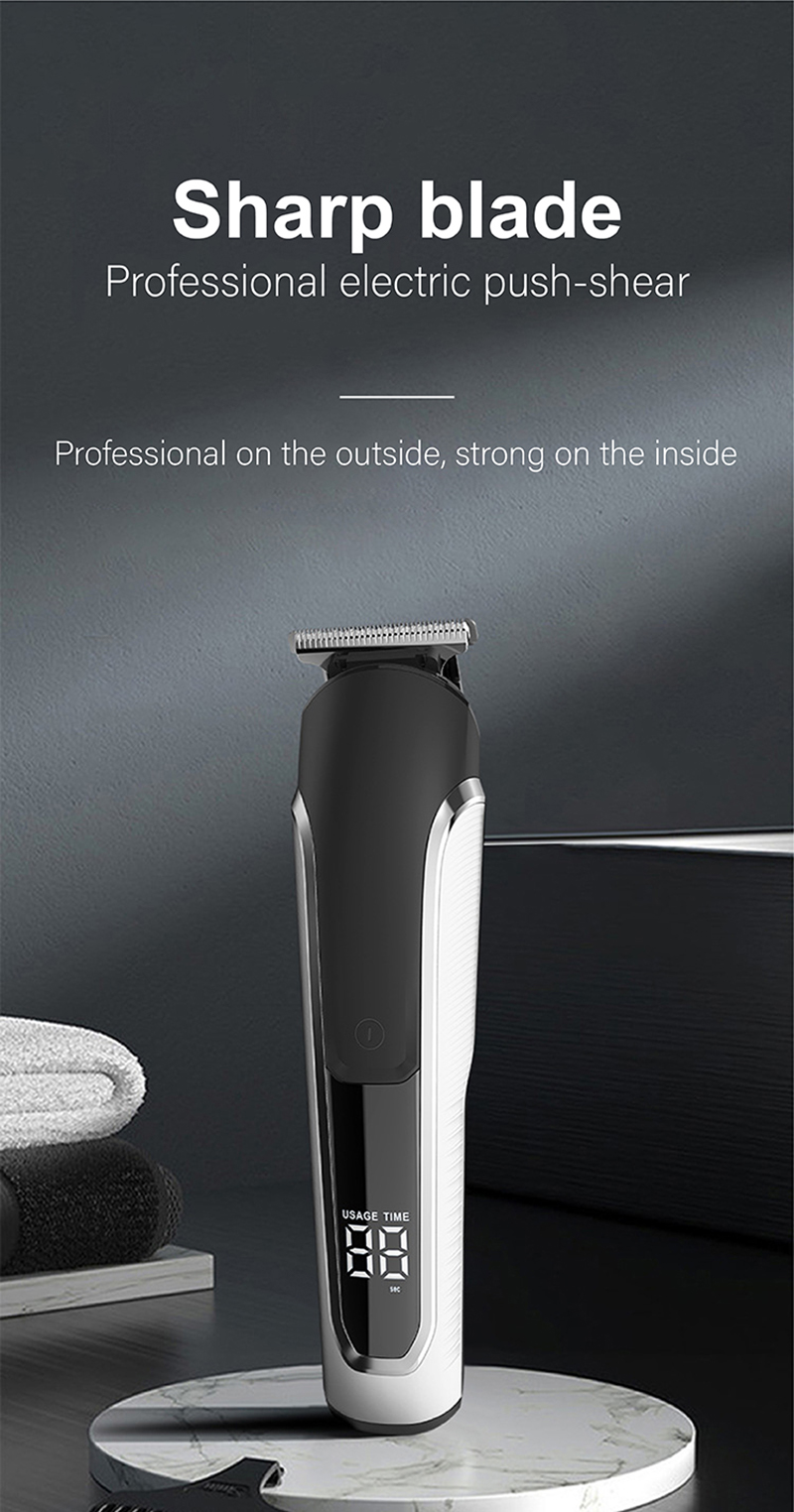 6 in 1 cordless barber clippers-6