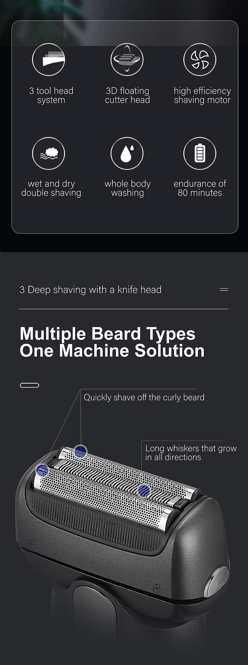 Machine Hair Shaver Trimmer-7