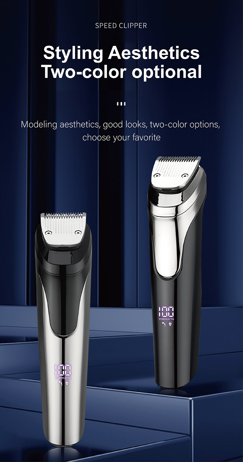 electric beard trimmer hair clipper set for man-5